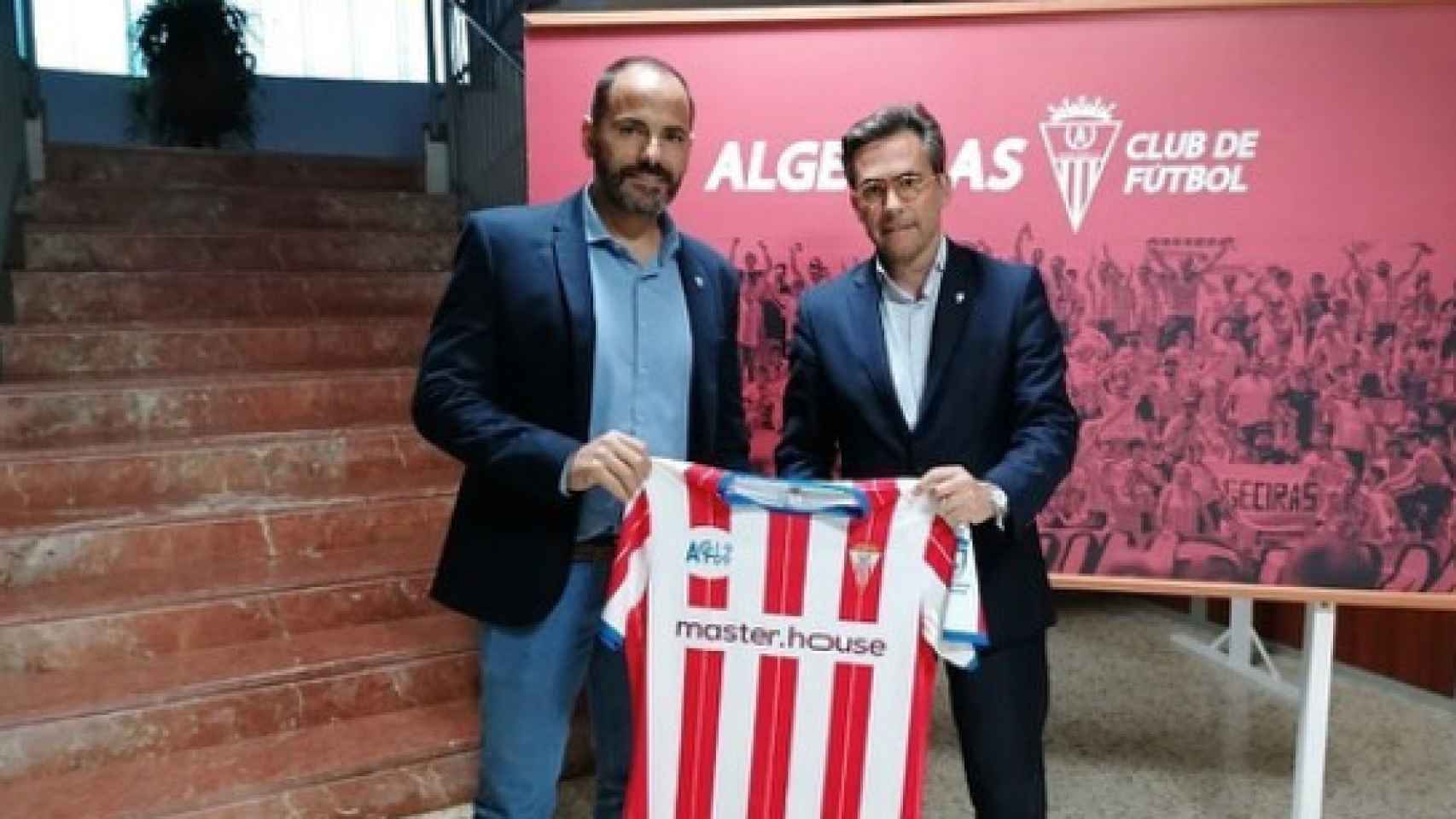 Salva Ballesta, en su presentación como entrenador del Algeciras
