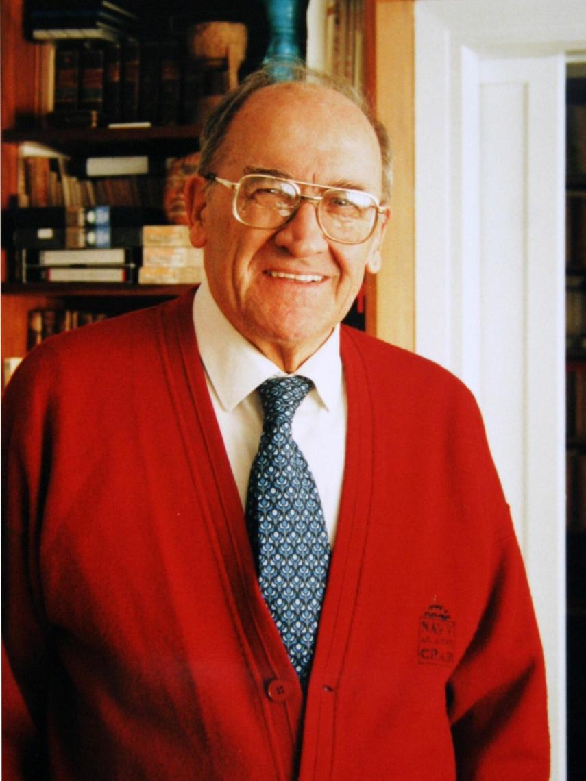 El historiador Miguel Artola, en una foto de archivo.