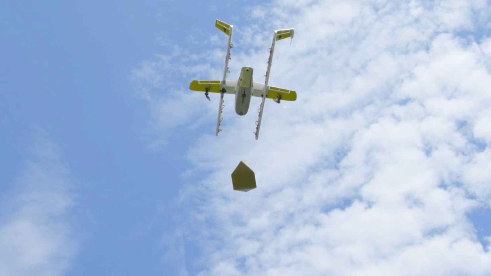 Entrega mediante dron de Wing