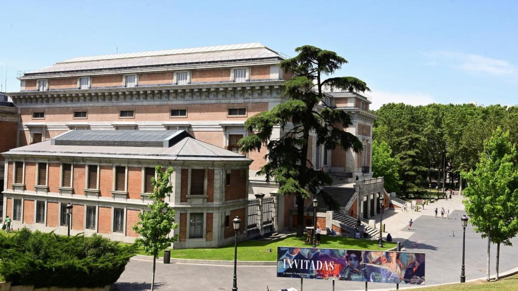 El edificio del Museo del Prado, fotografiado esta semana.