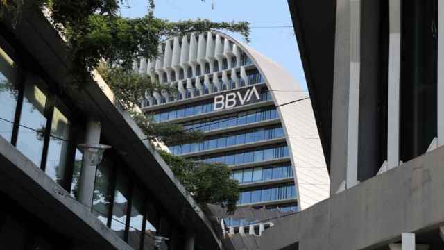 La sede del BBVA, en Madrid.