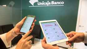 Operativa digital en Unicaja Banco.