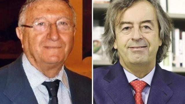 Giulio Tarro (izquierda) y Roberto Burioni (derecha).