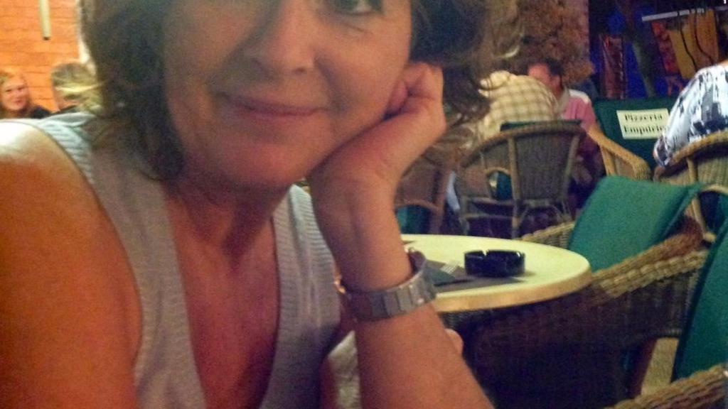 Annick Chenut, la mujer asesinada presuntamente por su pareja en La Escala (Gerona).