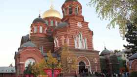 Catedral de Santa Catalina en Krasnodar.