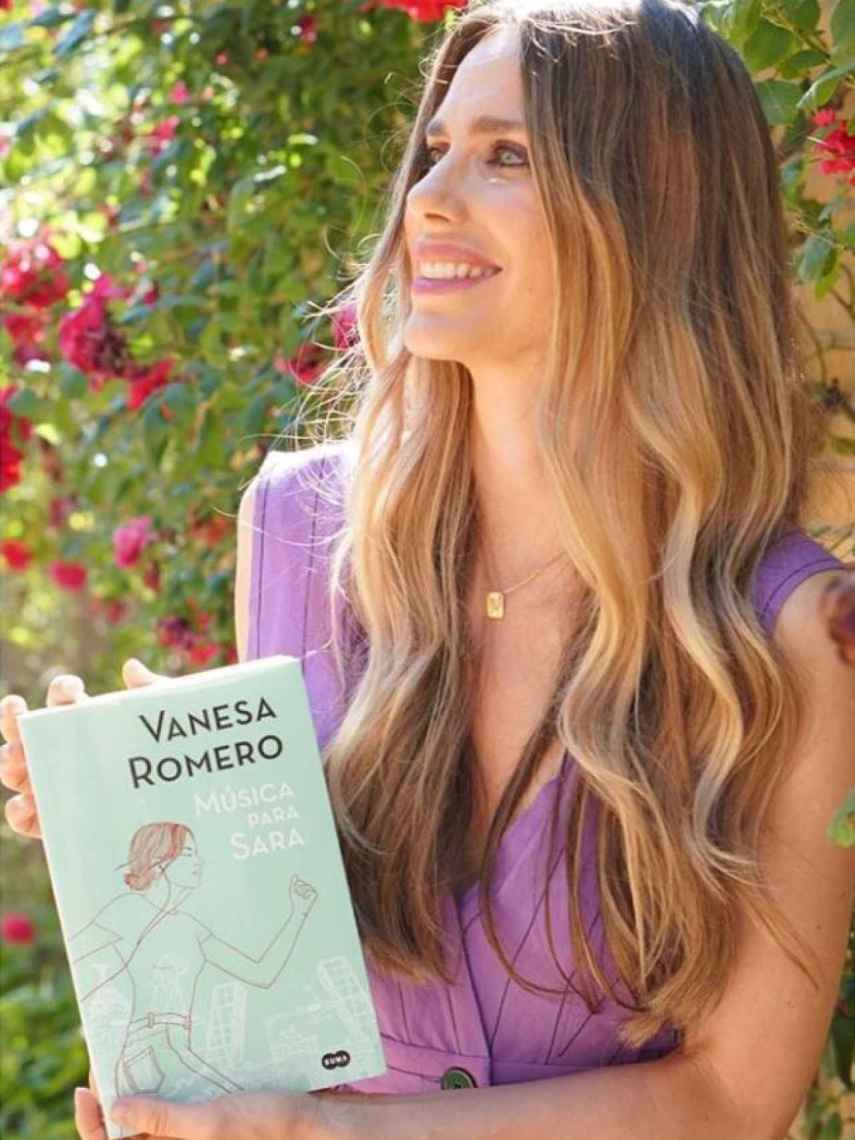 Vanesa Romero presenta su primera novela, 'Música para Sara'.