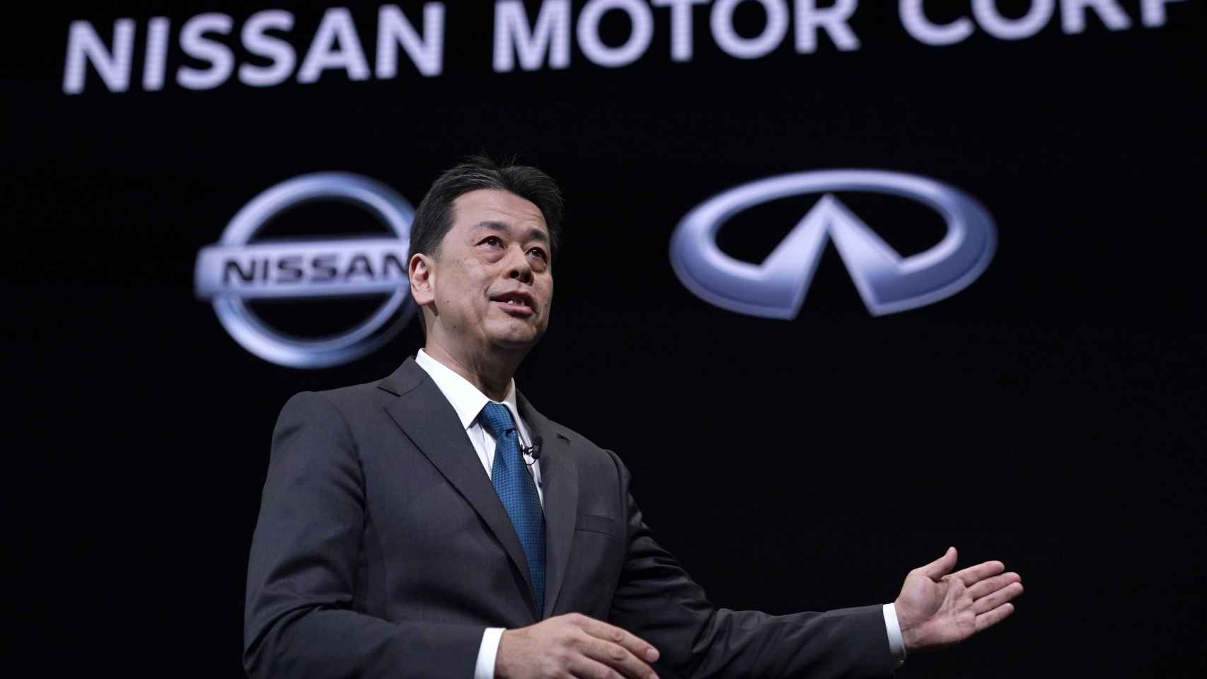 El CEO de Nissan, Makoto Uchida.