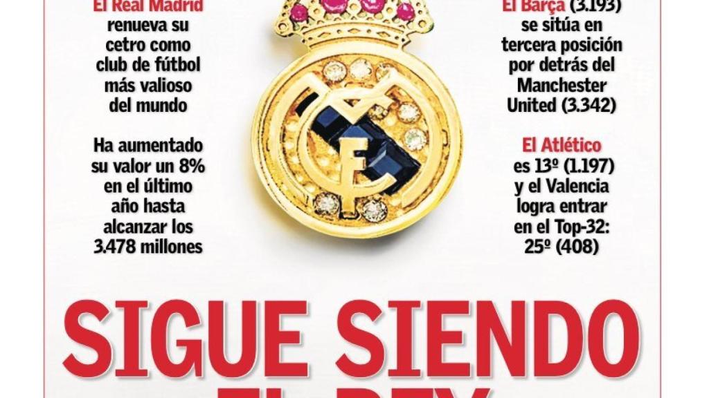 La portada del diario AS (29/05/2020)