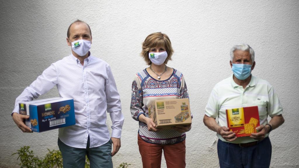 Fran, Feli y Bernando, dos generaciones de trabajadores en Gullón.