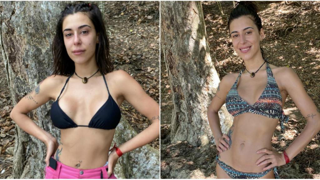 El antes y el después de Bea.