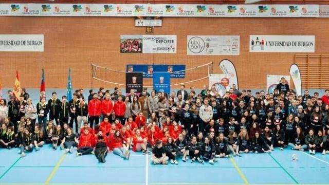 Foto de familia del Trofeo Rector CyL 2020