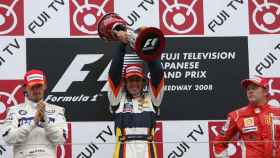 Fernando Alonso logra la victoria en el GP de Japón 2008