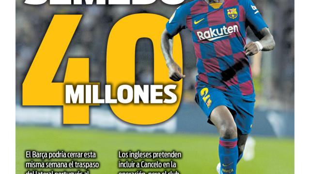 La portada del diario SPORT (01/06/2020)