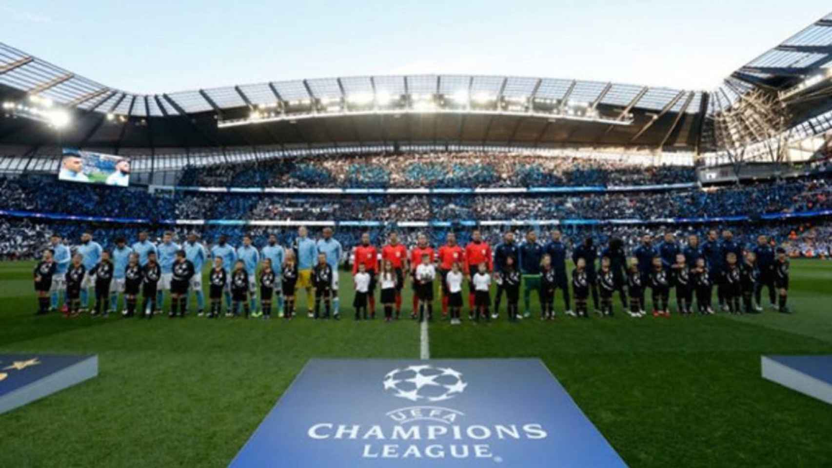 Imagen del Manchester City - Real Madrid de la Champions League
