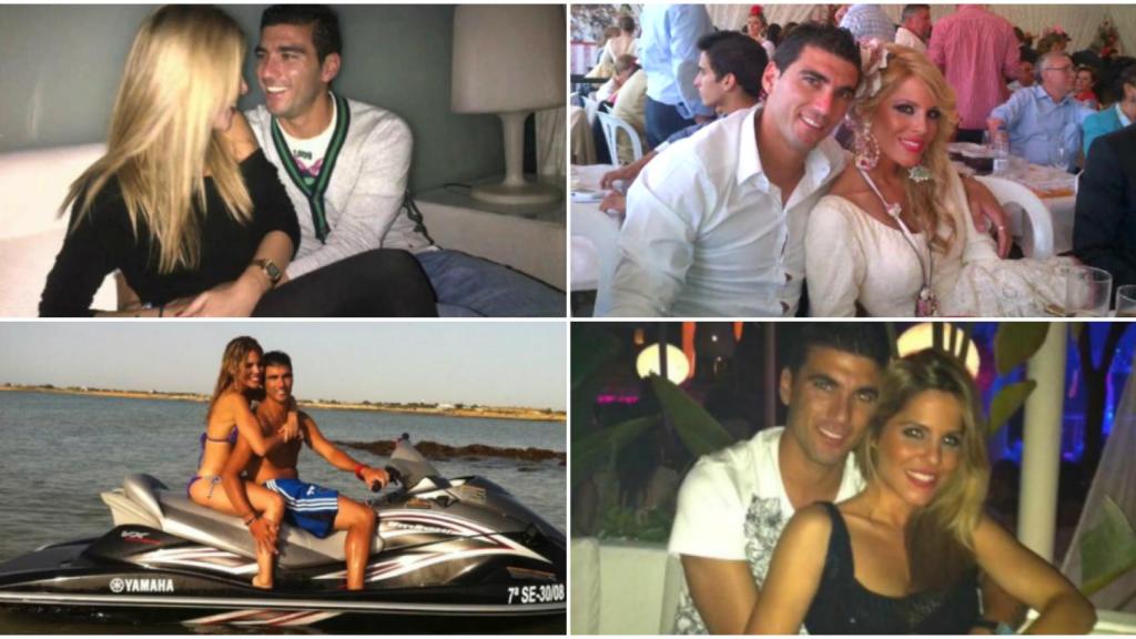 Noelia ha compartido un vídeo de 10 minutos con fotos antiguas junto al futbolista.