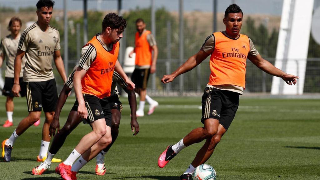 Fede Valverde y Casemiro