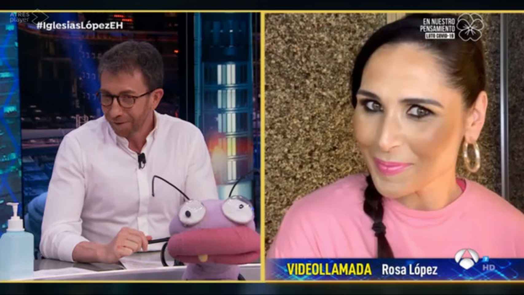 Rosa López, en 'El Hormiguero' este lunes.