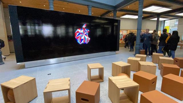 Apple Store de la Puerta del Sol, en Madrid.