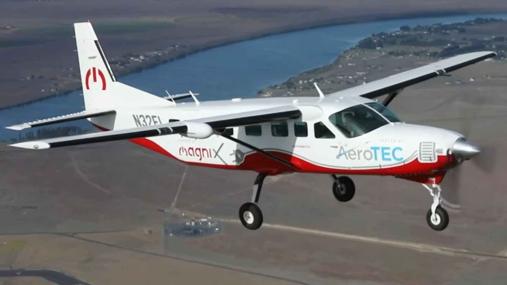 Cessna 208B Caravan eléctrica en su primer vuelo