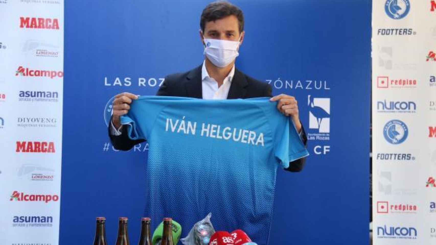 Iván Helguera, presentado como nuevo entrenador de Las Rozas