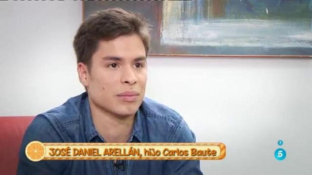 José Daniel Baute, hijo de Carlos Baute.