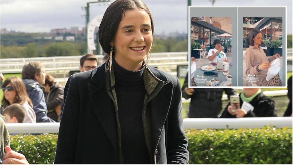 Victoria Federica en montaje de JALEOS junto a su 'pillada' con amigos.