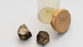 Los dos fragmentos del meteorito se han localizado durante el proceso de documentación de la colección Salvador.