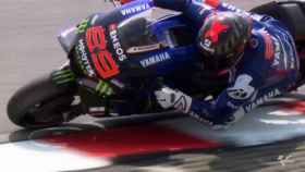 Jorge Lorenzo con la Yamaha