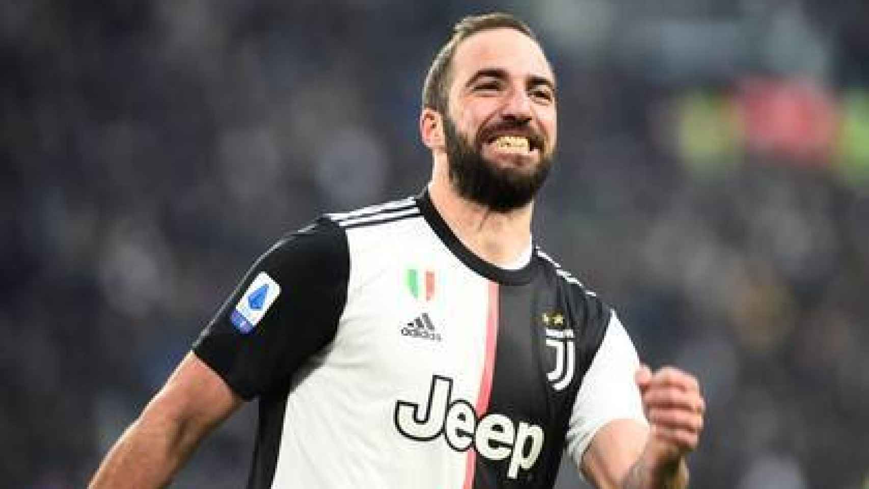 Gonzalo Higuaín celebra un gol con la Juventus de Turín