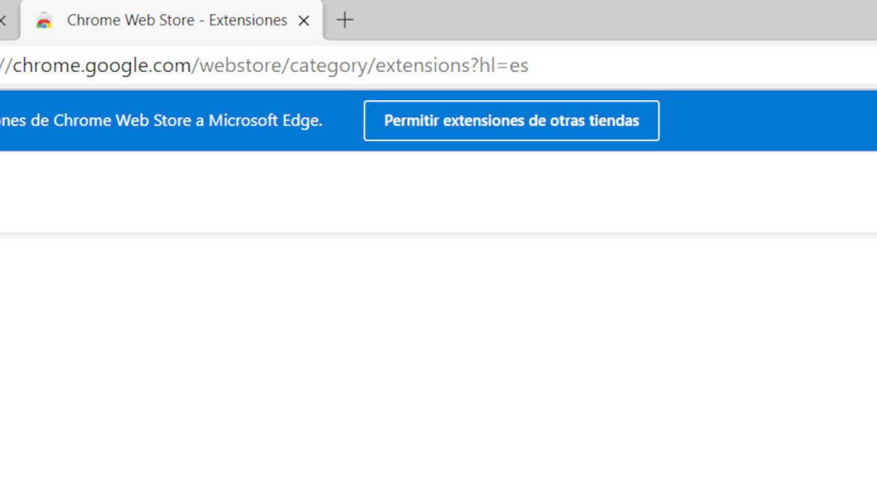 El nuevo Edge permite instalar extensiones de Chrome