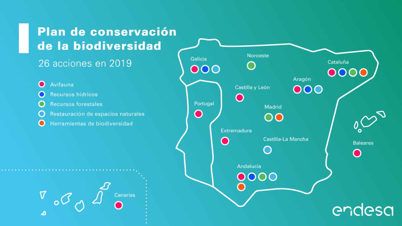 Plan de conservación de la biodiversidad.