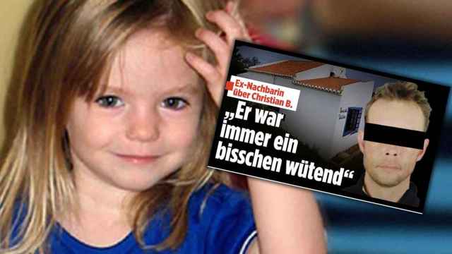 Una imagen de la niña desaparecida y del principal sospechoso del caso, Christian Brueckner.