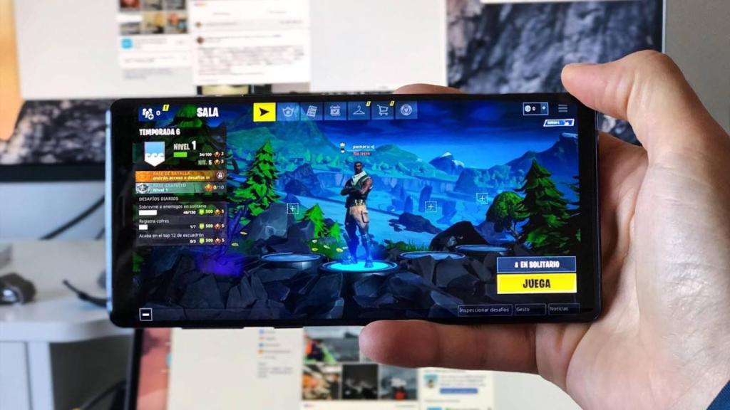 Fortnite interface