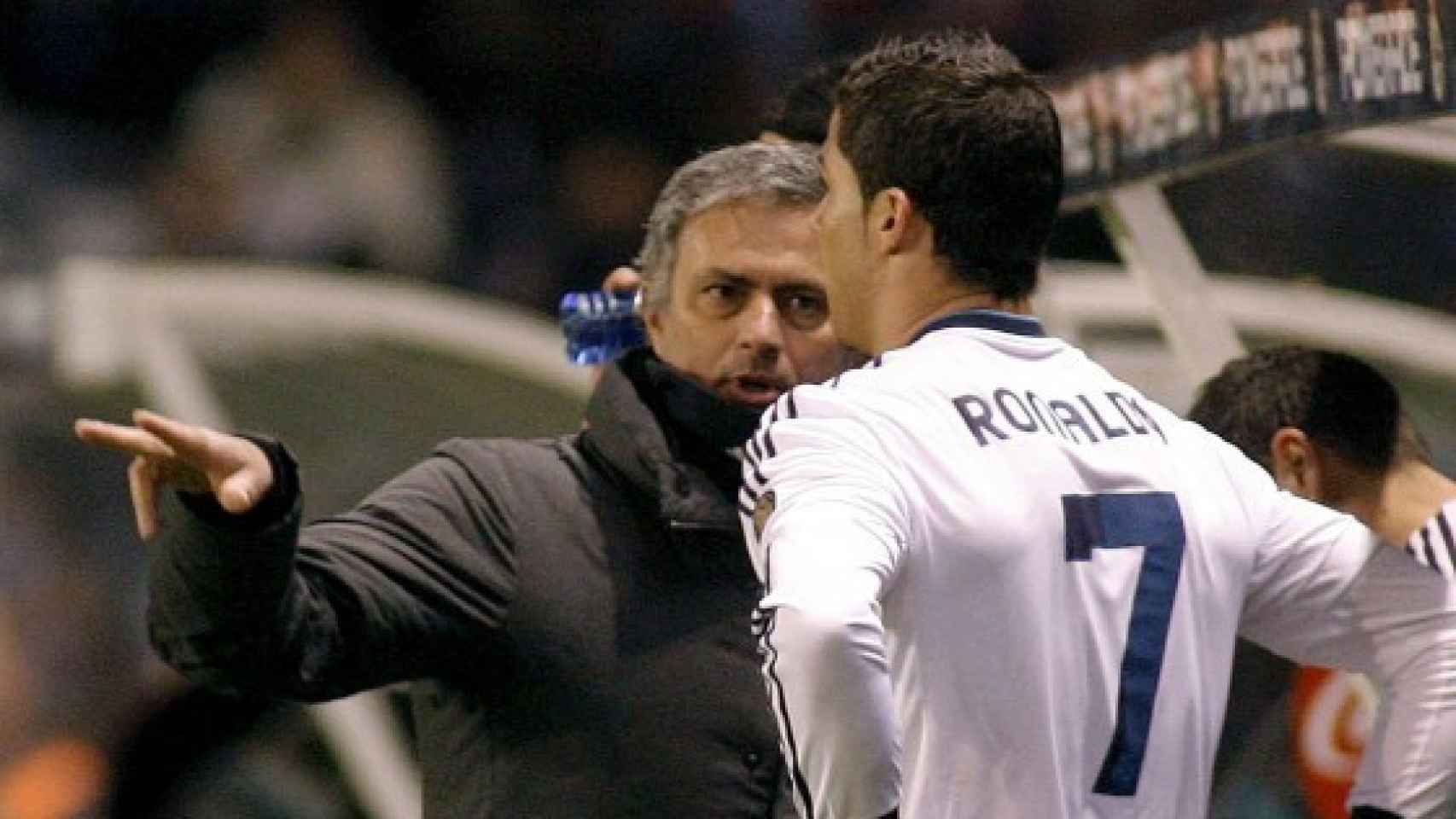 Mourinho y Cristiano Ronaldo, en el Real Madrid en 2013