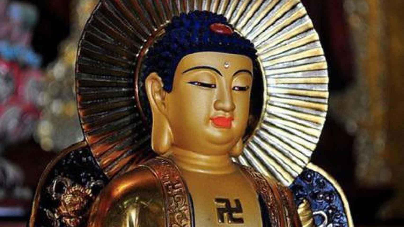 La esvástica en el budismo