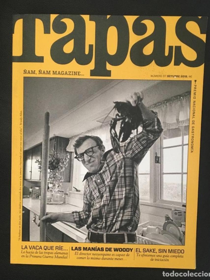 Una vieja portada de TAPAS, de segunda mano por 6 euros.