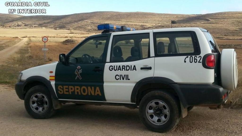 Vehículo del Servicio de Protección de la Naturaleza (Seprona).