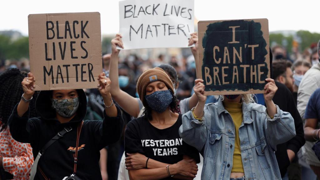 Manifestaciones en París contra el racismo.