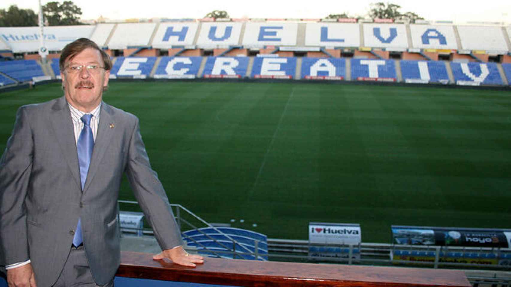 Francisco Mendoza, presidente del Recreativo de Huelva