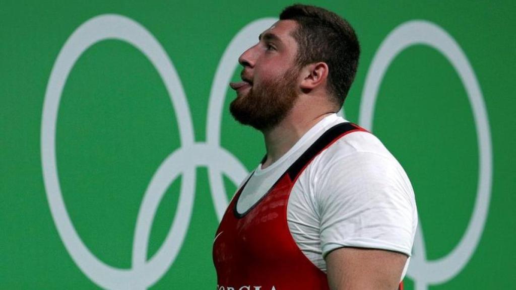 El campeón de halterofilia georgiano Lasha Talakhadze