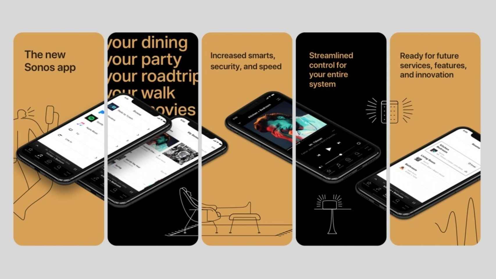 Sonos lanza una nueva aplicación para Android