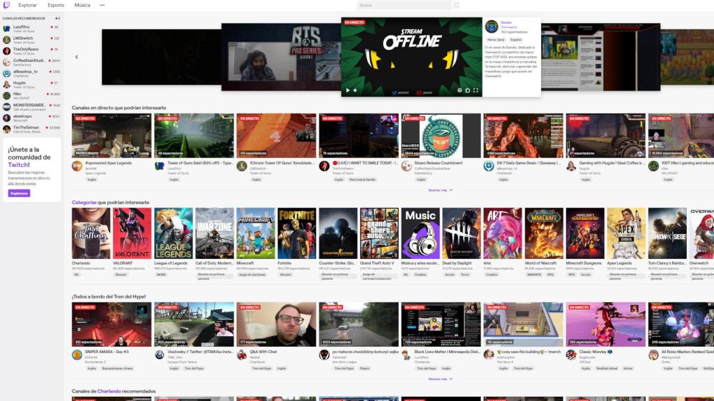 Portada de Twitch