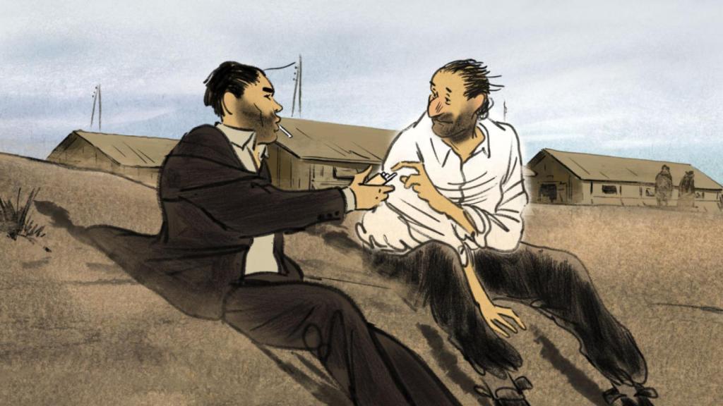 Imagen de la película de Josep Bartolí.