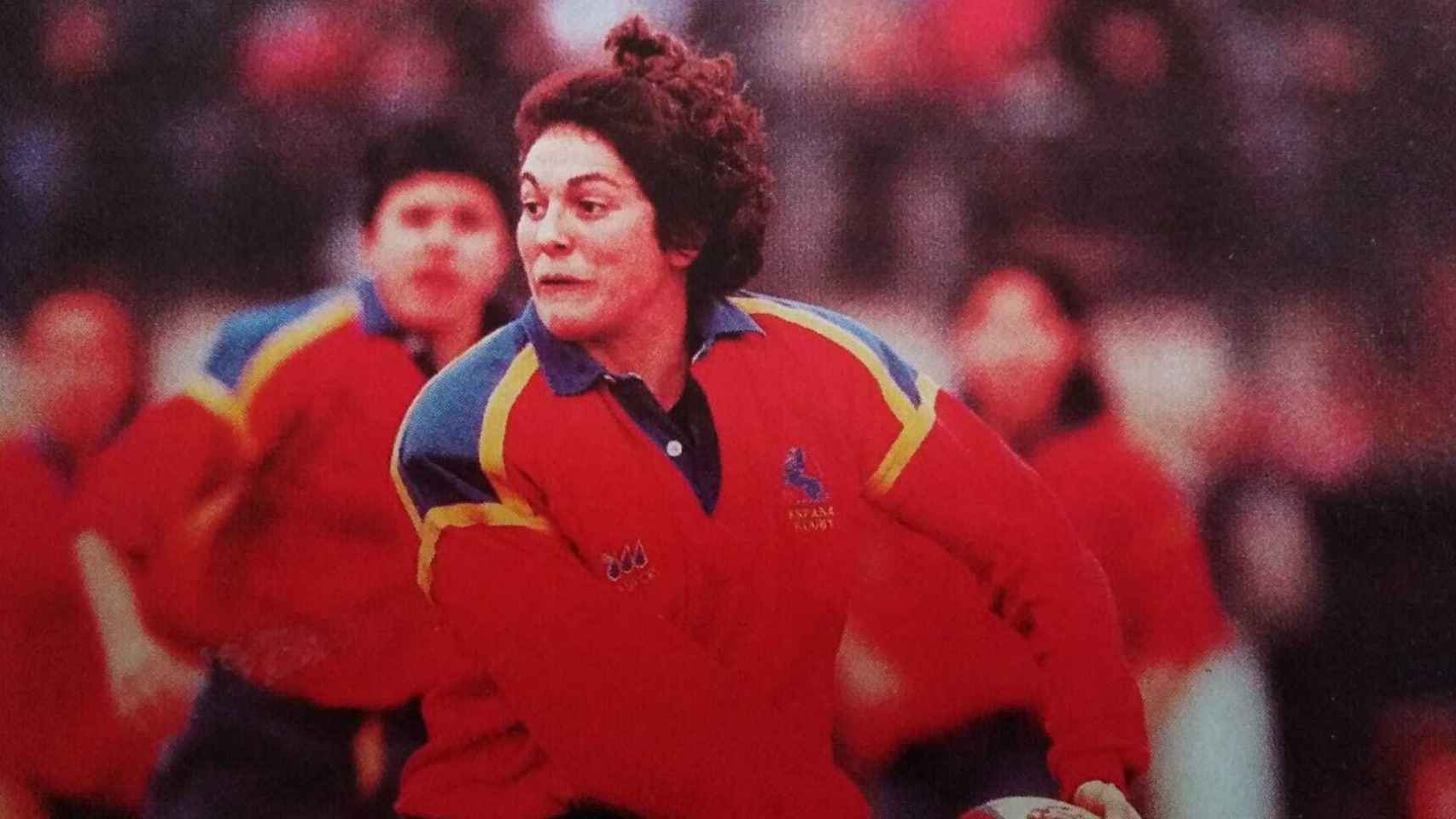 Paz Estevan, exjugador y excapitana de la selección española de rugby femenino