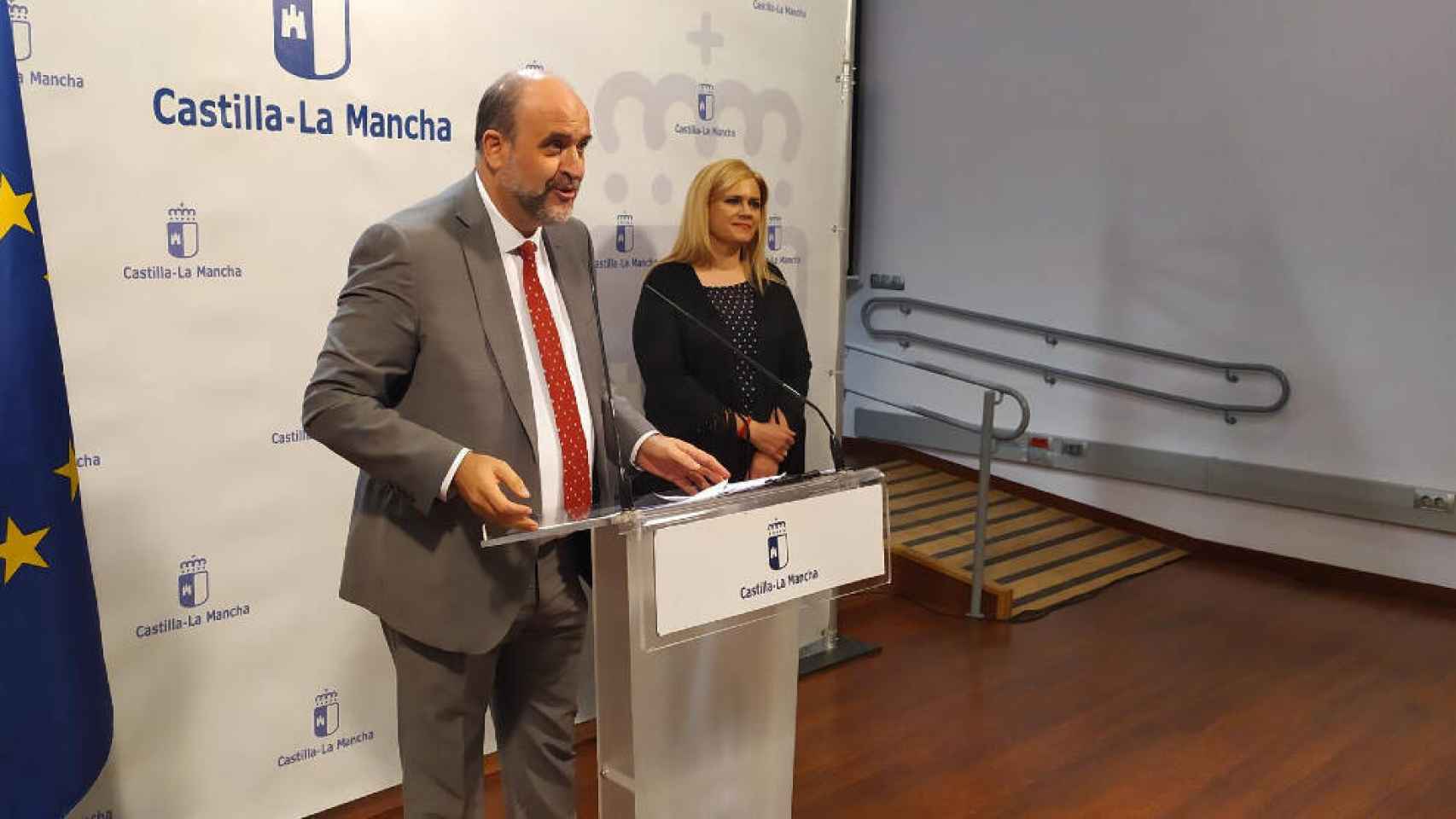José Luis Martínez Guijarro, vicepresidente del Gobierno de Castilla-La Mancha, este martes en Cuenca