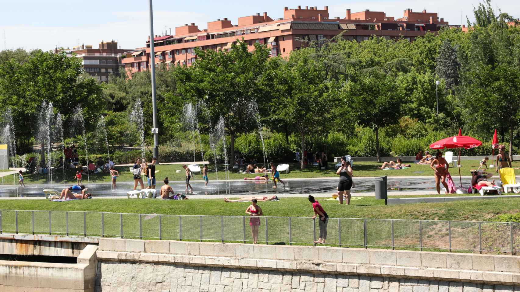Imagen de archivo de Madrid Río (Madrid).