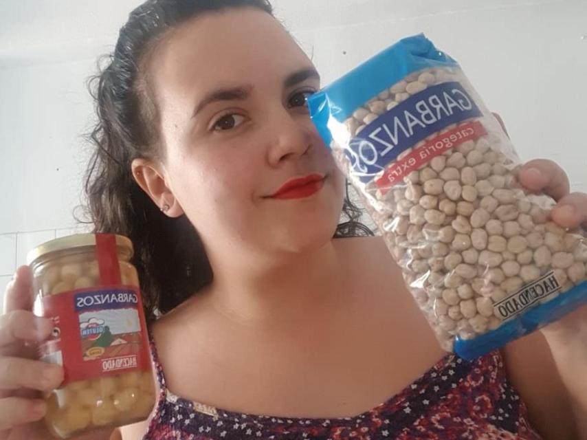 Paula es parte activa del grupo Locas por Mercadona