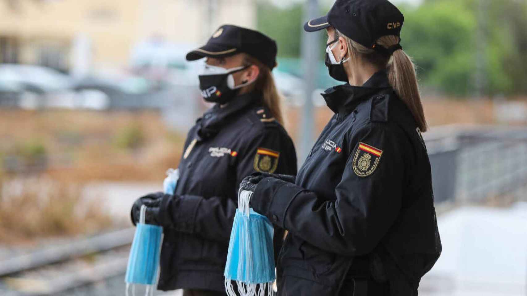 Agentes de la Policía Nacional, en una imagen reciente de Europa Press