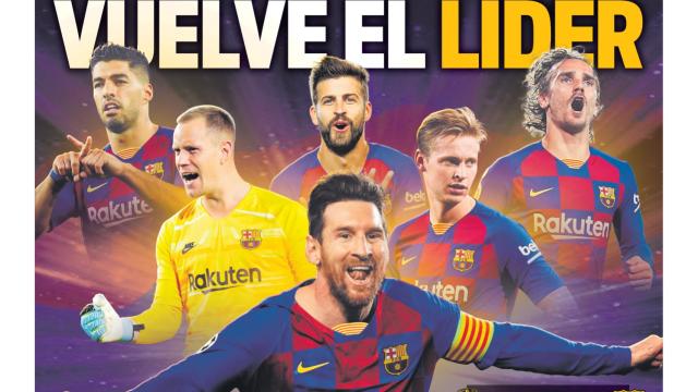 La portada del diario SPORT (13/06/2020)