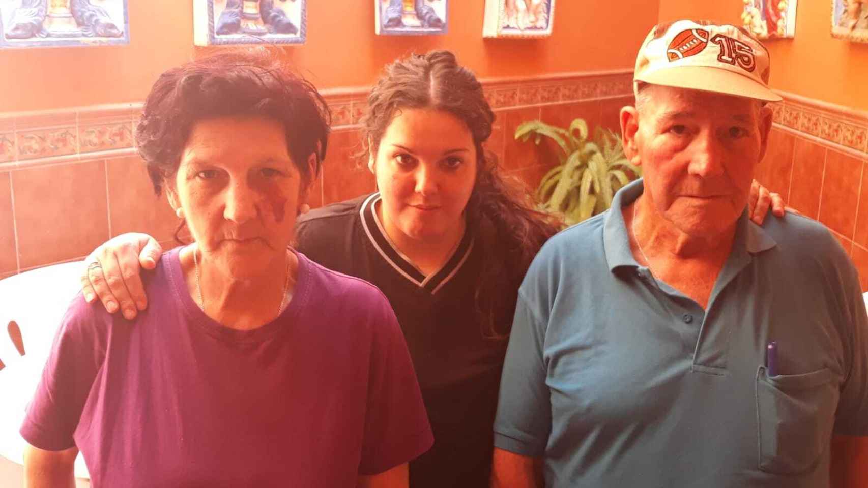 La familia Herrera-Lara, arruinada por el impuesto de sucesiones.